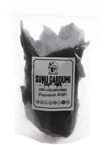 100% Liellopa sirds suņu gardumi