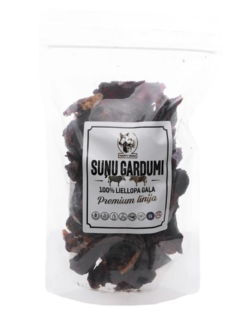 100% Liellopa gaļas suņu gardumi