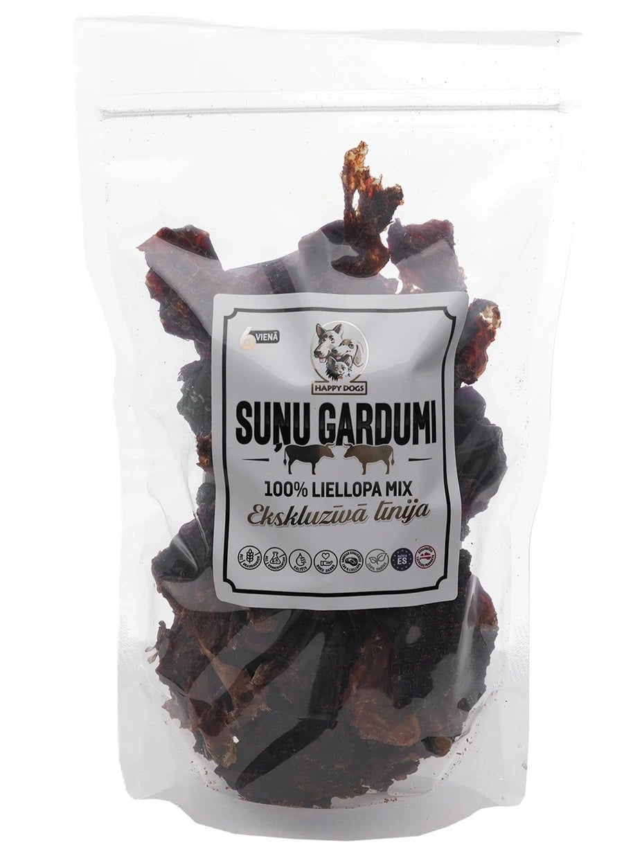 100% Beef mix dog treats