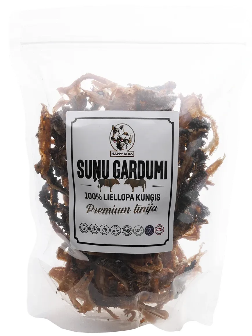 100% Liellopa kuņģa suņu gardumi