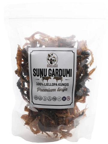 100% Liellopa kuņģa suņu gardumi