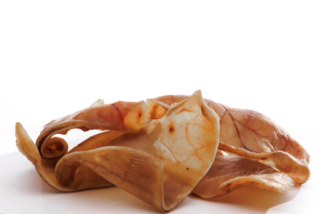 100% Cūku ausu suņu gardumi